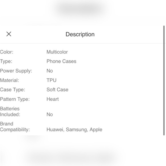 Rhinestones Decor Heart Shaped Mirror Glitter Phone Case IPhone 12 Pro - Picture 3 of 4